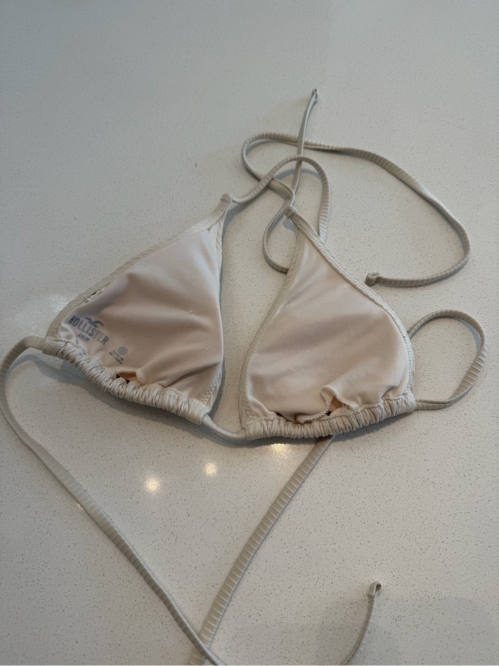 Holister Ribbed Beige Bikini Set - Picture 2 of 7